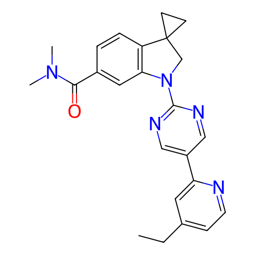 Chemical structure of BindingDB Monomer ID 332306