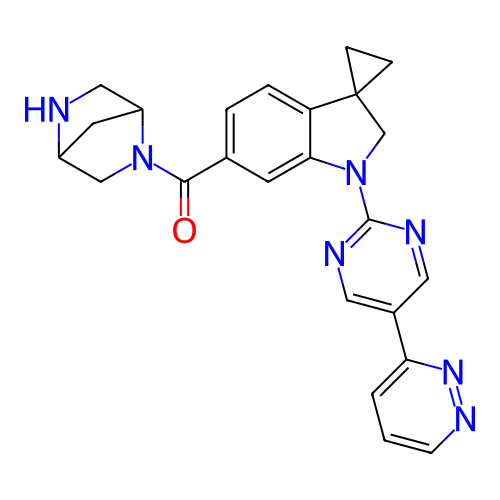 Chemical structure of BindingDB Monomer ID 332310