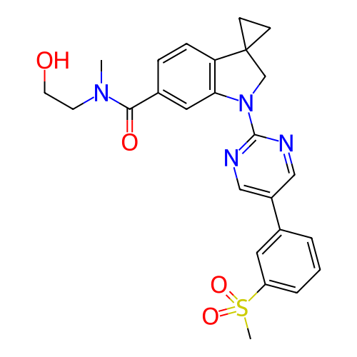 Chemical structure of BindingDB Monomer ID 332313
