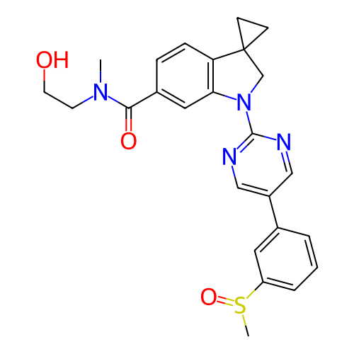 Chemical structure of BindingDB Monomer ID 332317