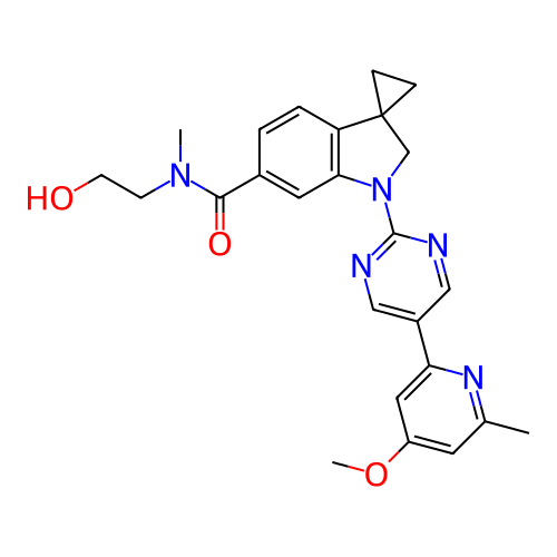 Chemical structure of BindingDB Monomer ID 332318