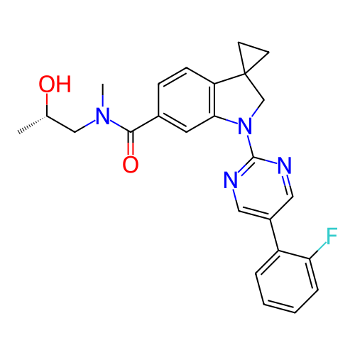 Chemical structure of BindingDB Monomer ID 332320