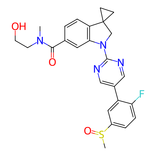 Chemical structure of BindingDB Monomer ID 332323