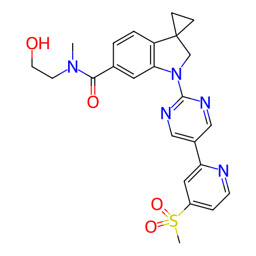 Chemical structure of BindingDB Monomer ID 332325