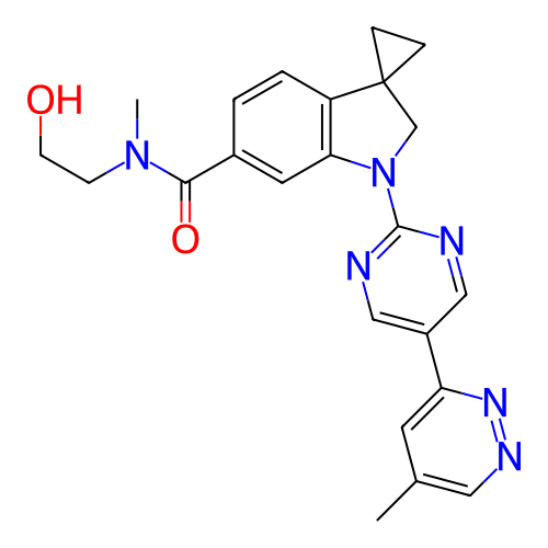 Chemical structure of BindingDB Monomer ID 332326
