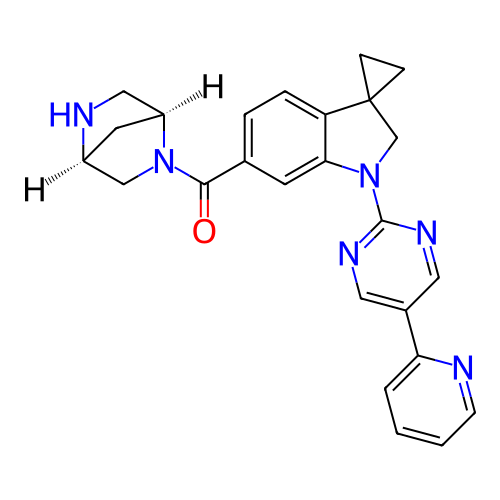 Chemical structure of BindingDB Monomer ID 332340