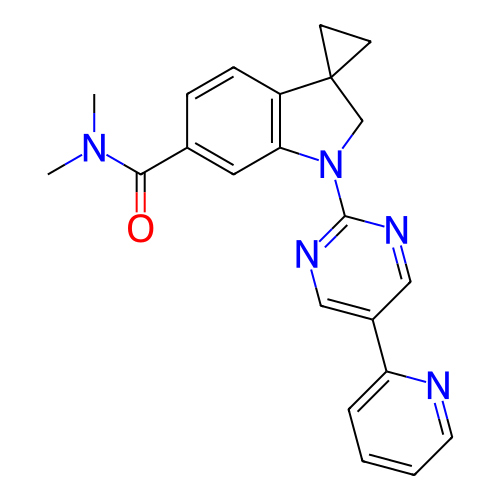 Chemical structure of BindingDB Monomer ID 332342