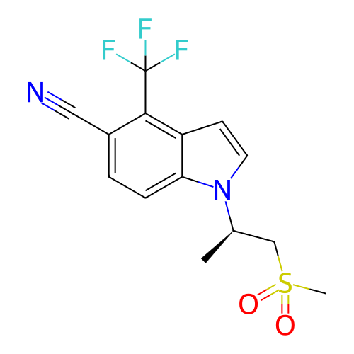 Chemical structure of BindingDB Monomer ID 332405