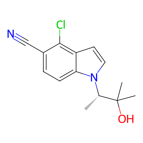 Chemical structure of BindingDB Monomer ID 332406