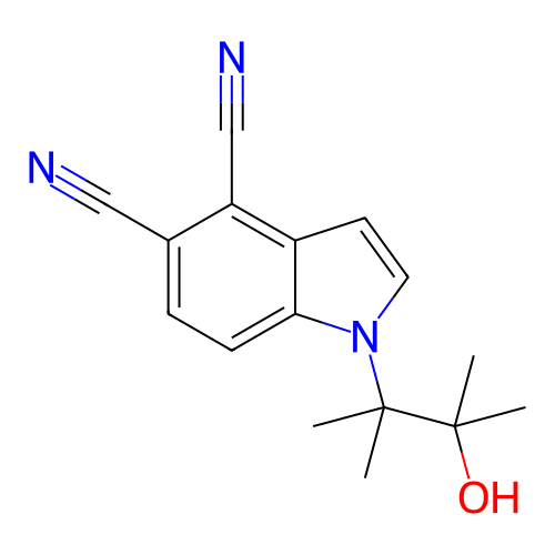 Chemical structure of BindingDB Monomer ID 332407