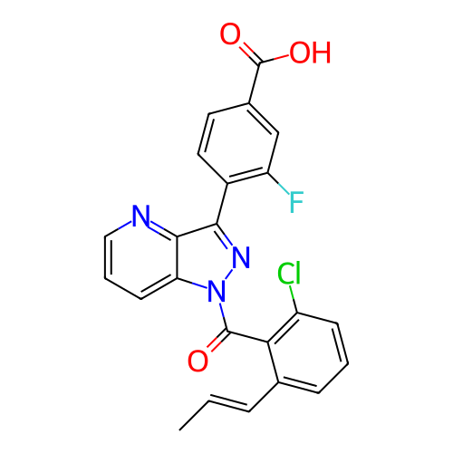Chemical structure of BindingDB Monomer ID 332409