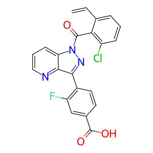 Chemical structure of BindingDB Monomer ID 332426