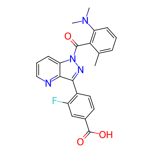 Chemical structure of BindingDB Monomer ID 332429