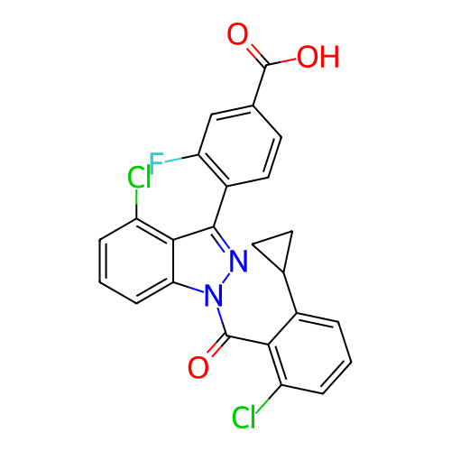 Chemical structure of BindingDB Monomer ID 332430