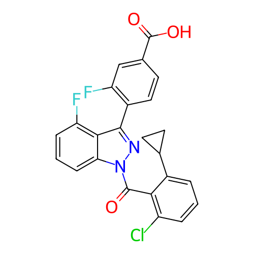 Chemical structure of BindingDB Monomer ID 332431