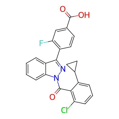 Chemical structure of BindingDB Monomer ID 332433