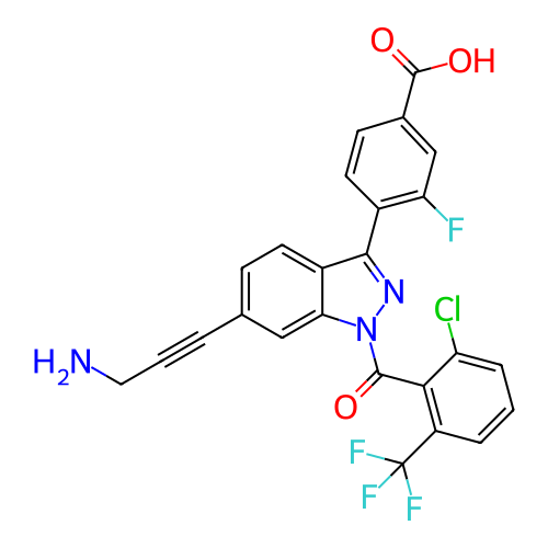 Chemical structure of BindingDB Monomer ID 332473