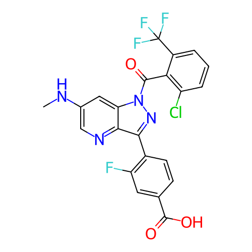 Chemical structure of BindingDB Monomer ID 332510
