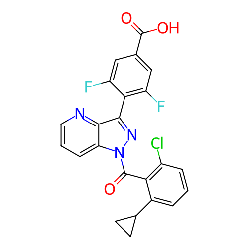 Chemical structure of BindingDB Monomer ID 332516