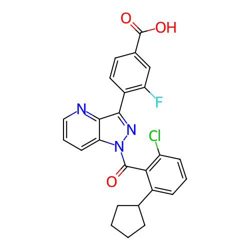 Chemical structure of BindingDB Monomer ID 332534