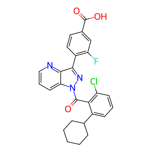 Chemical structure of BindingDB Monomer ID 332535