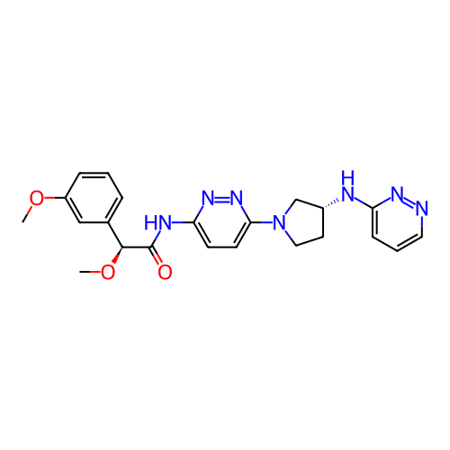 Chemical structure of BindingDB Monomer ID 332754