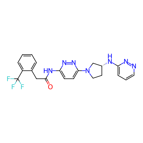 Chemical structure of BindingDB Monomer ID 332756