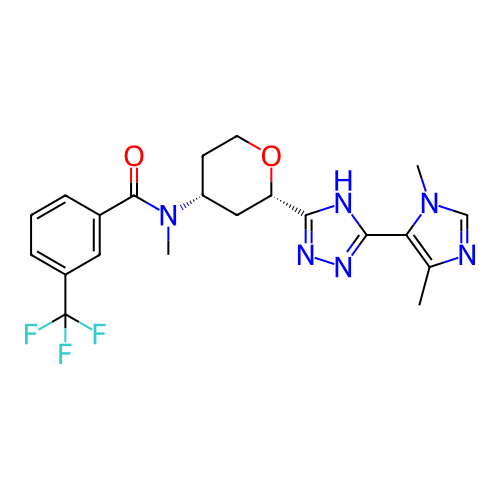 Chemical structure of BindingDB Monomer ID 332762