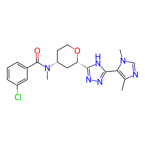 Chemical structure of BindingDB Monomer ID 332764