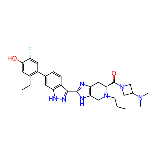 Chemical structure of BindingDB Monomer ID 333121