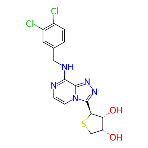 Chemical structure of BindingDB Monomer ID 333264