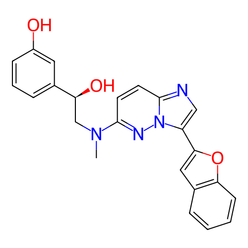 Chemical structure of BindingDB Monomer ID 333382