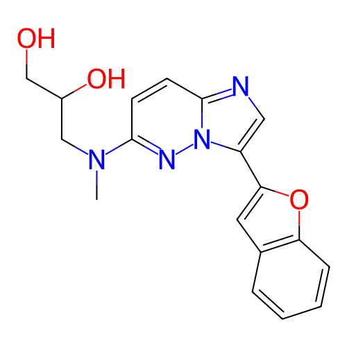 Chemical structure of BindingDB Monomer ID 333384