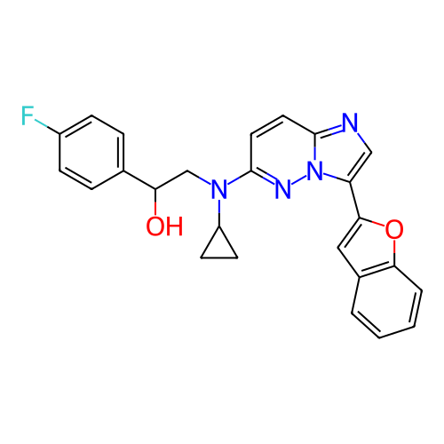 Chemical structure of BindingDB Monomer ID 333397
