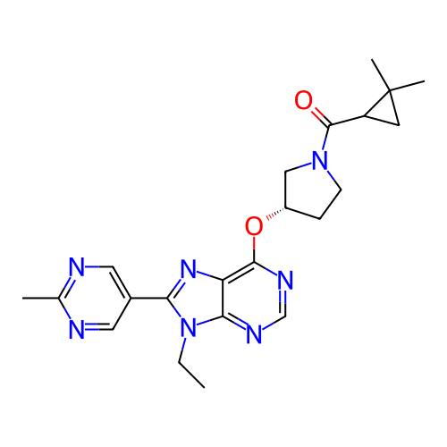 Chemical structure of BindingDB Monomer ID 334026