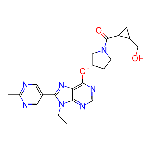 Chemical structure of BindingDB Monomer ID 334030
