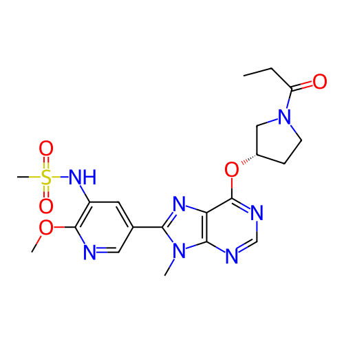Chemical structure of BindingDB Monomer ID 334096
