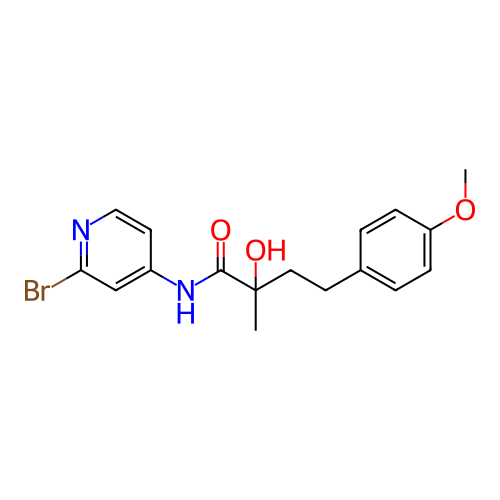 Chemical structure of BindingDB Monomer ID 334274