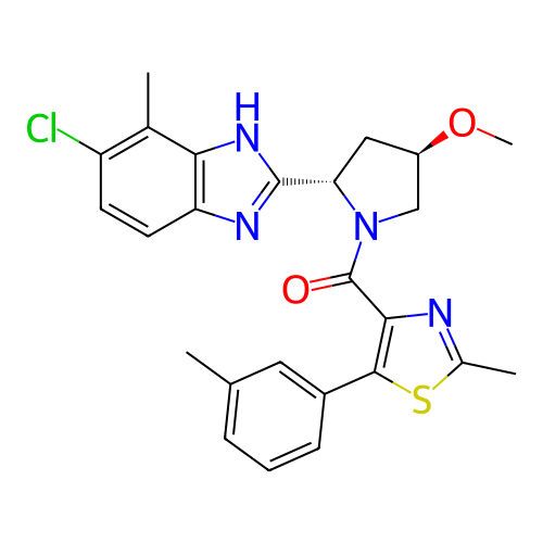 Chemical structure of BindingDB Monomer ID 334610