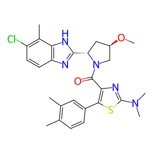Chemical structure of BindingDB Monomer ID 334611