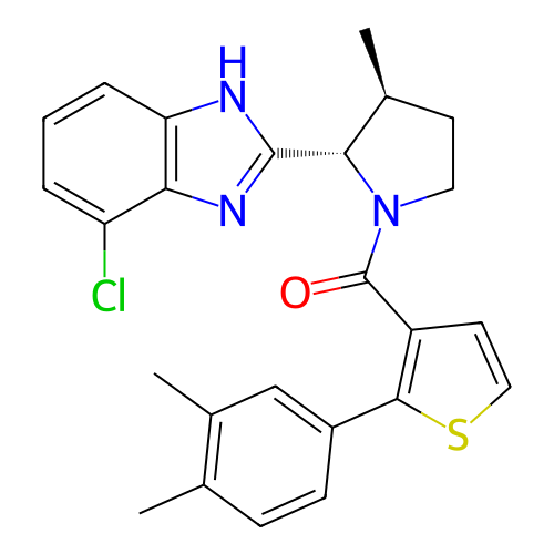 Chemical structure of BindingDB Monomer ID 334769