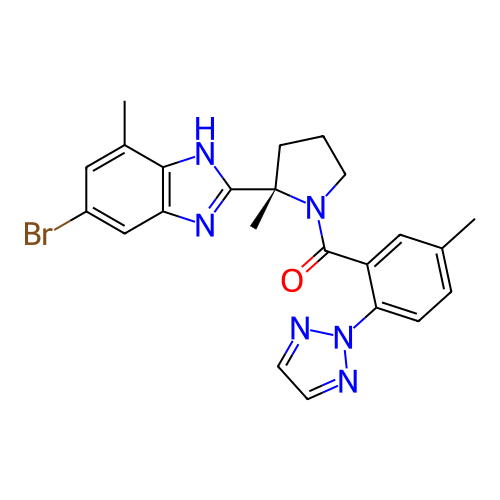 Chemical structure of BindingDB Monomer ID 334927