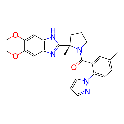 Chemical structure of BindingDB Monomer ID 335023