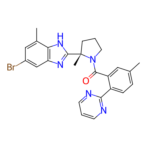 Chemical structure of BindingDB Monomer ID 335102