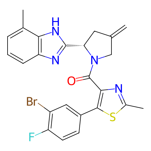 Chemical structure of BindingDB Monomer ID 335149