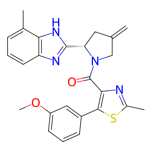 Chemical structure of BindingDB Monomer ID 335153