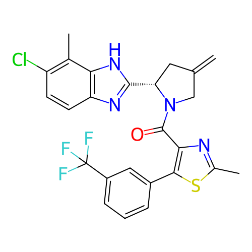 Chemical structure of BindingDB Monomer ID 335160