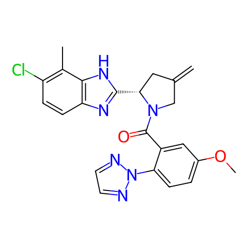 Chemical structure of BindingDB Monomer ID 335172