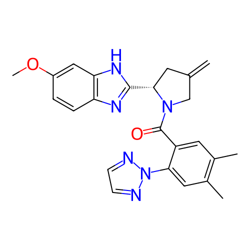 Chemical structure of BindingDB Monomer ID 335180
