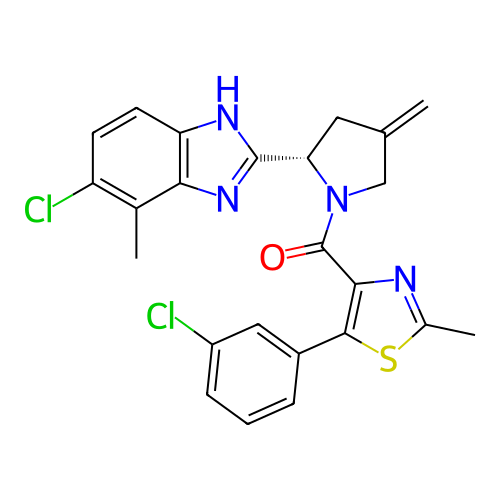 Chemical structure of BindingDB Monomer ID 335273